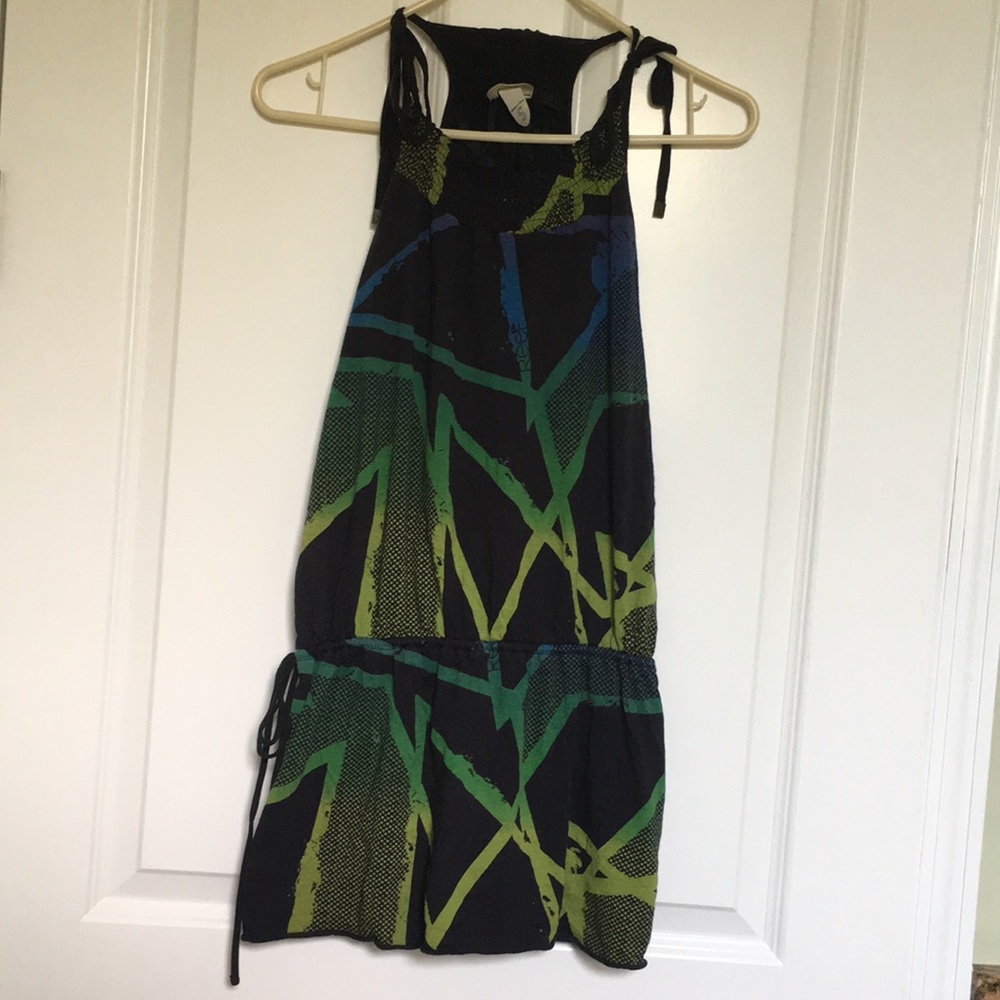 ❗️RARE ❗️Reef tie strap and tie waist dress tunic